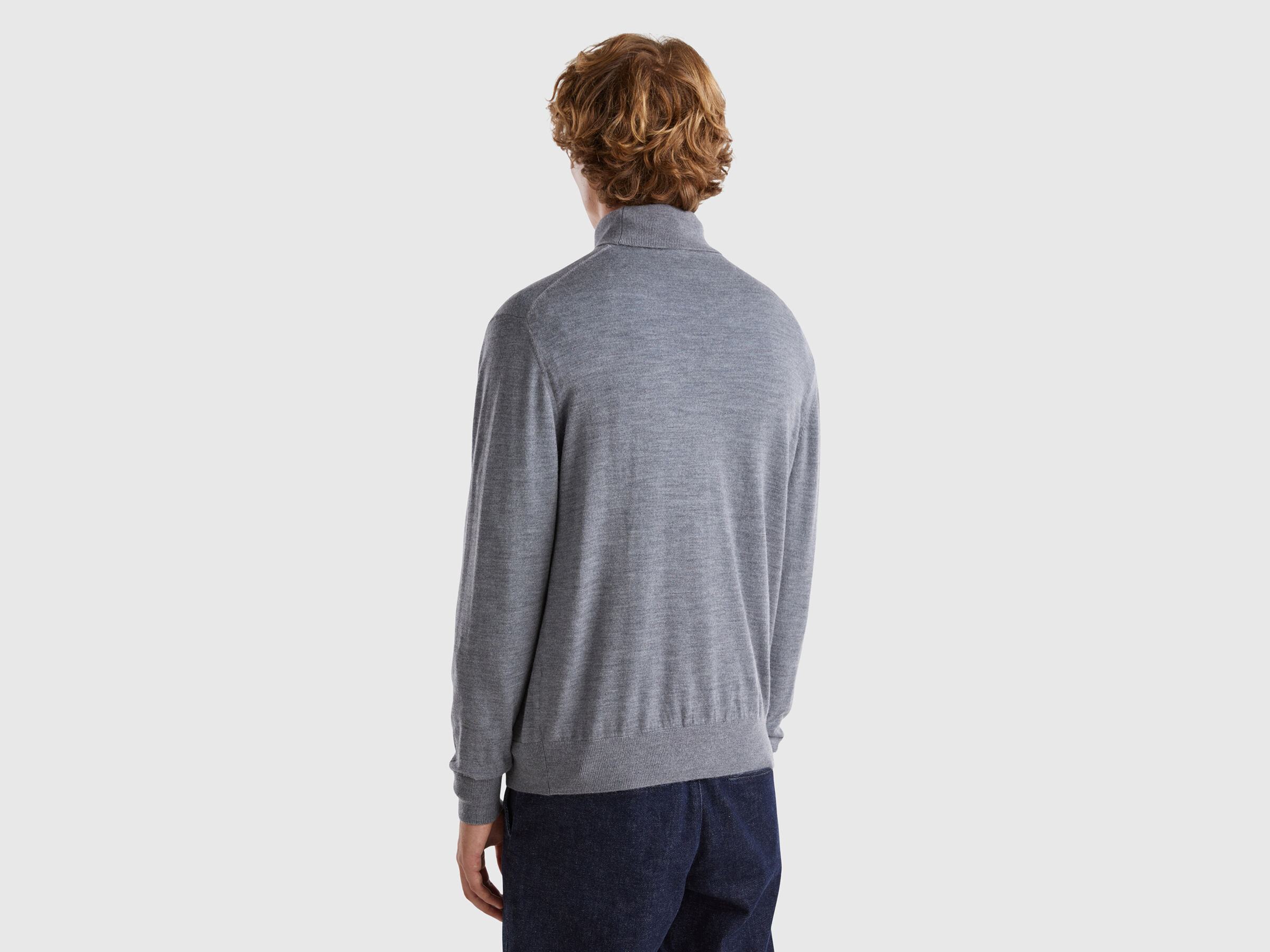 TURTLE NECK SWEATER Men image number 2